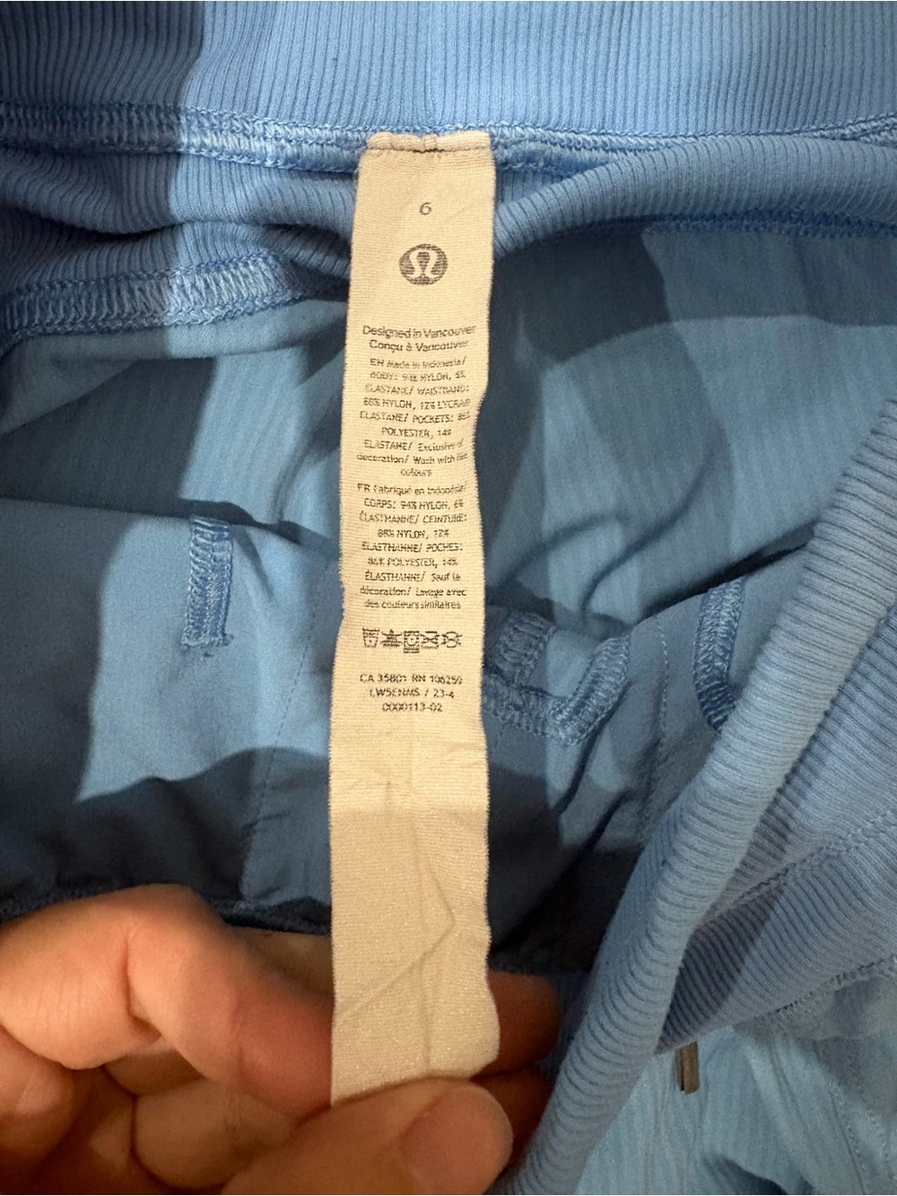 lululemon athletica Dance Studio Mid-Rise Jogger - Utility Blue - Picture 6 of 6